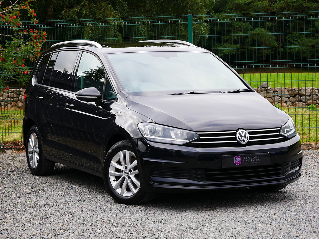 Volkswagen Touran 1.6 Tdi Bluemotion Tech Se Family Mpv U3395 Ulez B2RKG Black