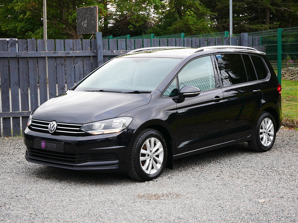 Volkswagen Touran 1.6 Tdi Bluemotion Tech Se Family Mpv U3395 Ulez B2RKG Black #4