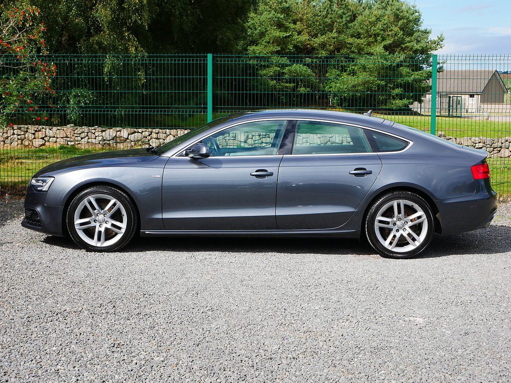 Audi A5 2.0 Tdi S Line Sportback Multitronic Euro 6 U33 Grey #6