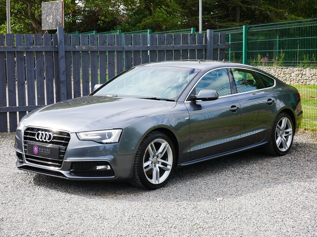 Audi A5 2.0 Tdi S Line Sportback Multitronic Euro 6 U33 Grey #4