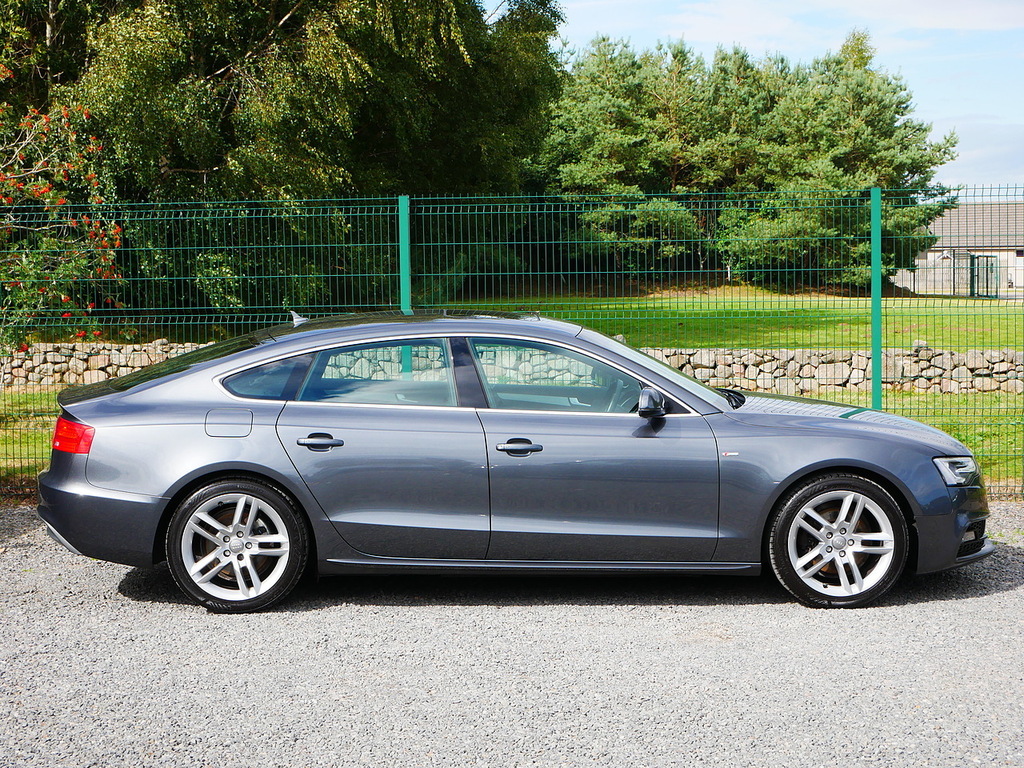 Audi A5 2.0 Tdi S Line Sportback Multitronic Euro 6 U33 Grey #5