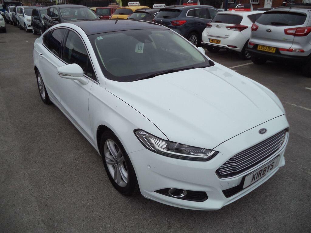 Ford Mondeo 2.0 Tdci Titanium Powershift Euro 6 S S White