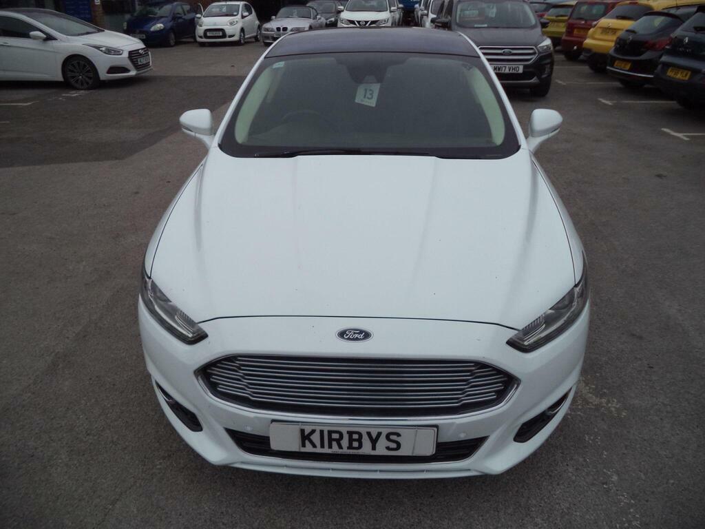 Ford Mondeo 2.0 Tdci Titanium Powershift Euro 6 S S White #2