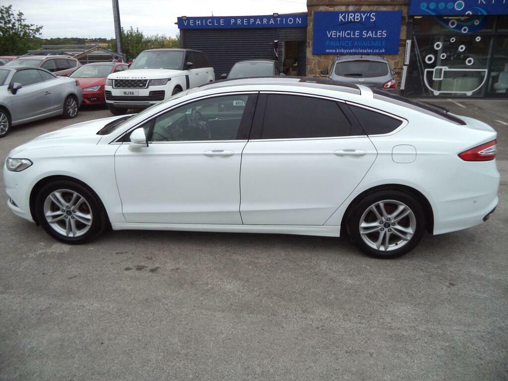 Ford Mondeo 2.0 Tdci Titanium Powershift Euro 6 S S White #4