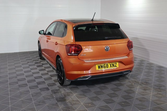 Volkswagen Polo 1.0 Tsi Gpf R-line Hatchback Eur WM68XNZ Orange #4