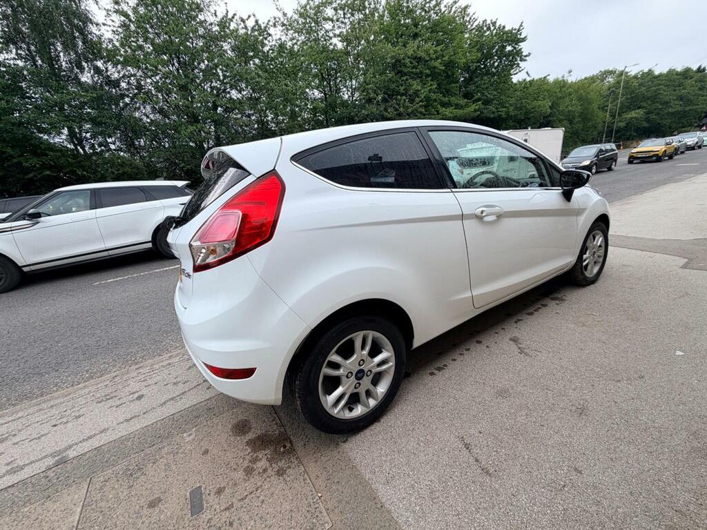 Ford Fiesta 1.25 Zetec Euro 6 White #4