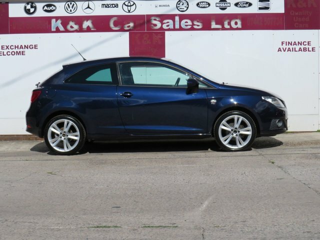 Seat Ibiza 2012 1.2 Tsi Sportrider Sport Coupe Dsg Blue #3