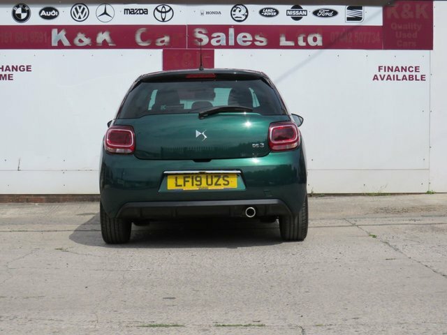 DS DS 3 2019 1.2 Puretech Gpf Connected Chic Hatchback Green #4