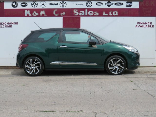 DS DS 3 2019 1.2 Puretech Gpf Connected Chic Hatchback Green #3