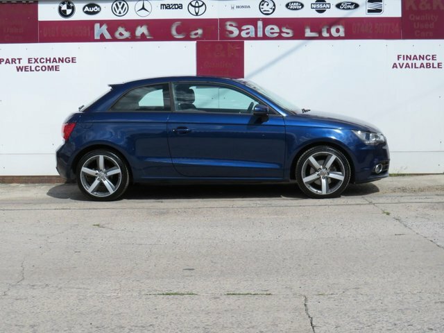 Audi A1 2013 1.4 Tfsi Sport Hatchback S Tronic Blue #3