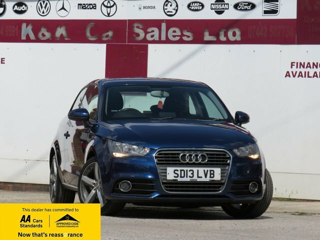 Audi A1 2013 1.4 Tfsi Sport Hatchback S Tronic Blue