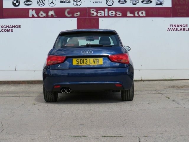 Audi A1 2013 1.4 Tfsi Sport Hatchback S Tronic Blue #4