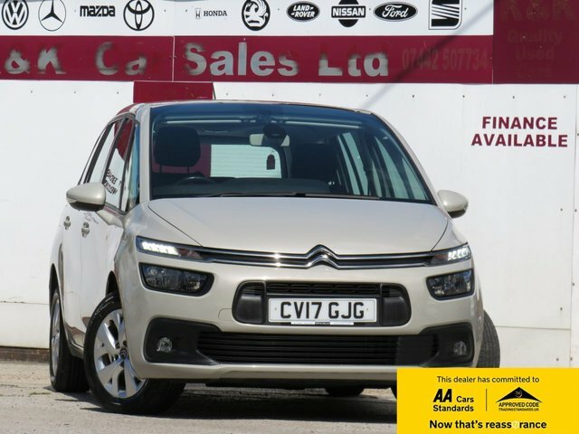 Citroen Grand C4 Picasso 2017 1.6 Bluehdi Touch Edition Mpv Manu Beige