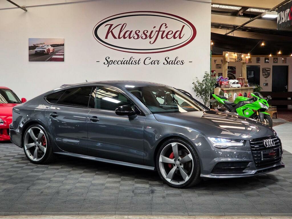 Audi A7 Hatchback 3.0 Tdi V6 Black Edition Sportback S Tro Grey
