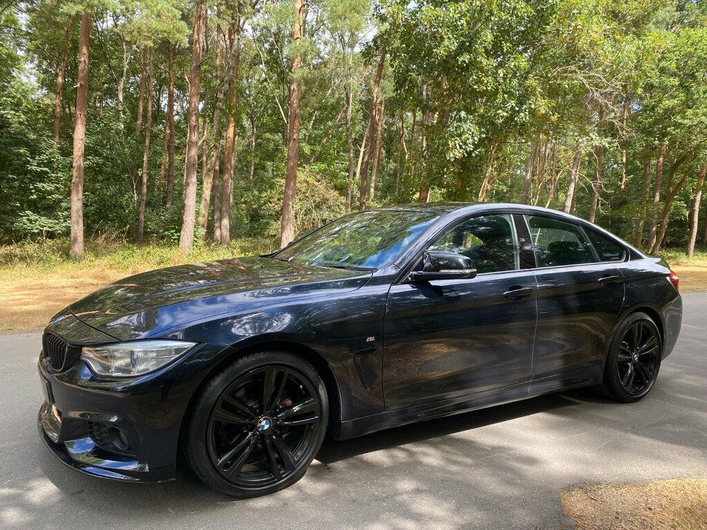 BMW 4 Series Gran Coupe F36 420I M Sport Black #5