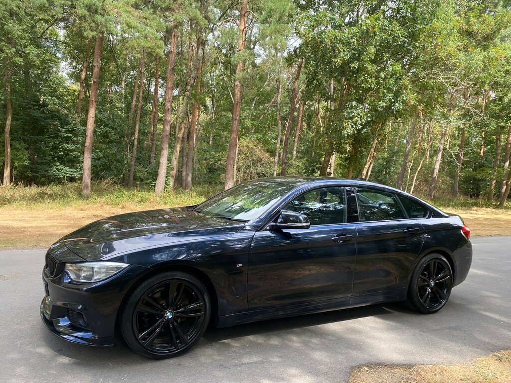 BMW 4 Series Gran Coupe F36 420I M Sport Black #6