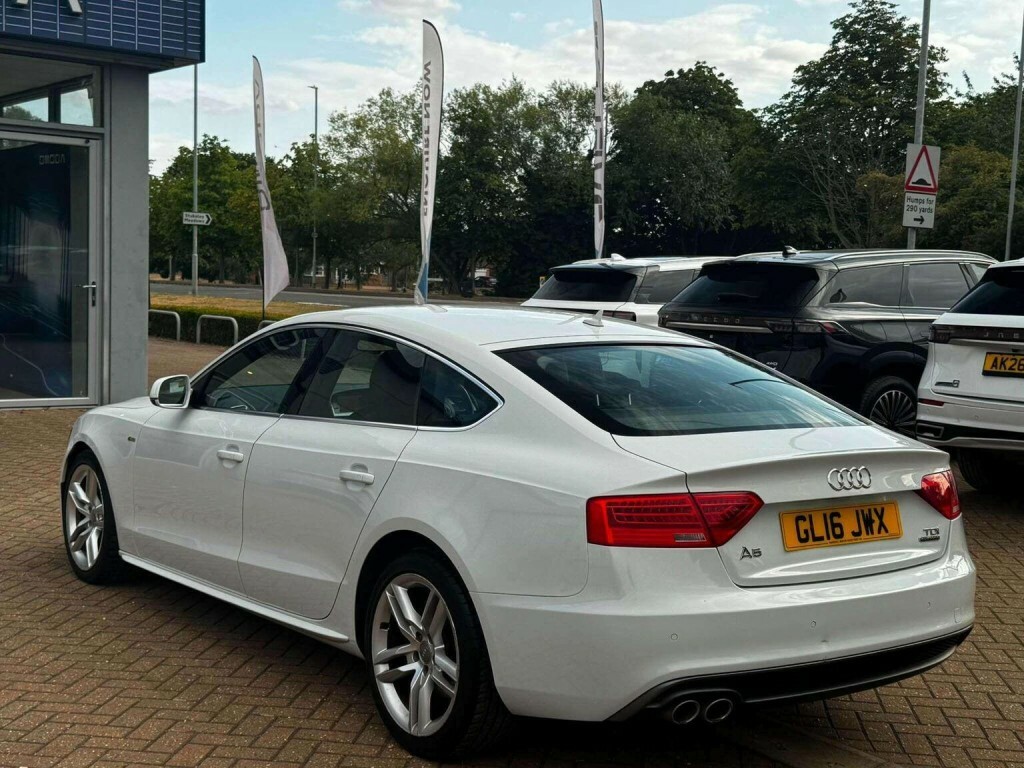 Audi A5 2016 2.0 Tdi Ultra Sport S Tronic Euro 6 Ss White #15