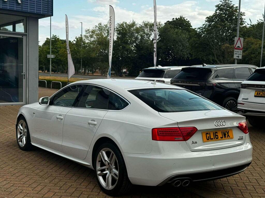 Audi A5 2.0 Tdi S Line Sportback S Tronic Quattro Euro 6 White #2