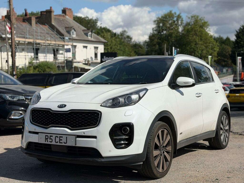Kia Sportage 2.0 Crdi Kx-4 Awd Euro 6 White #3