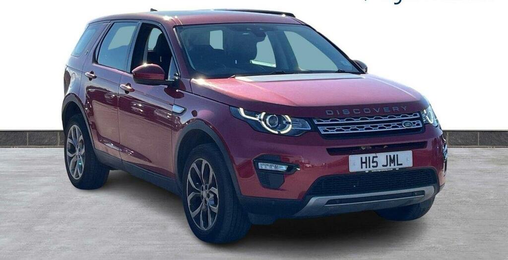Land Rover Discovery Sport 2.0 Td4 Hse 4Wd Euro 6 Ss Red