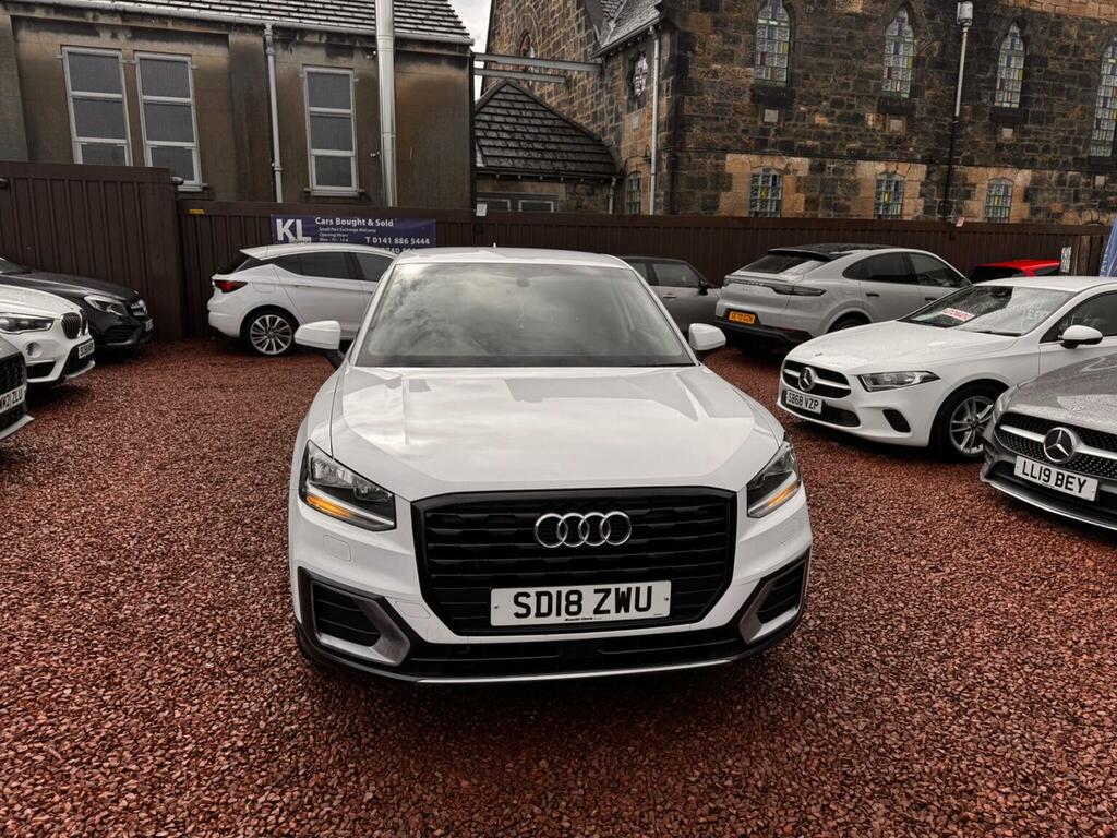Audi Q2 1.0 Tfsi Sport Euro 6 Ss SD18ZWU White #2