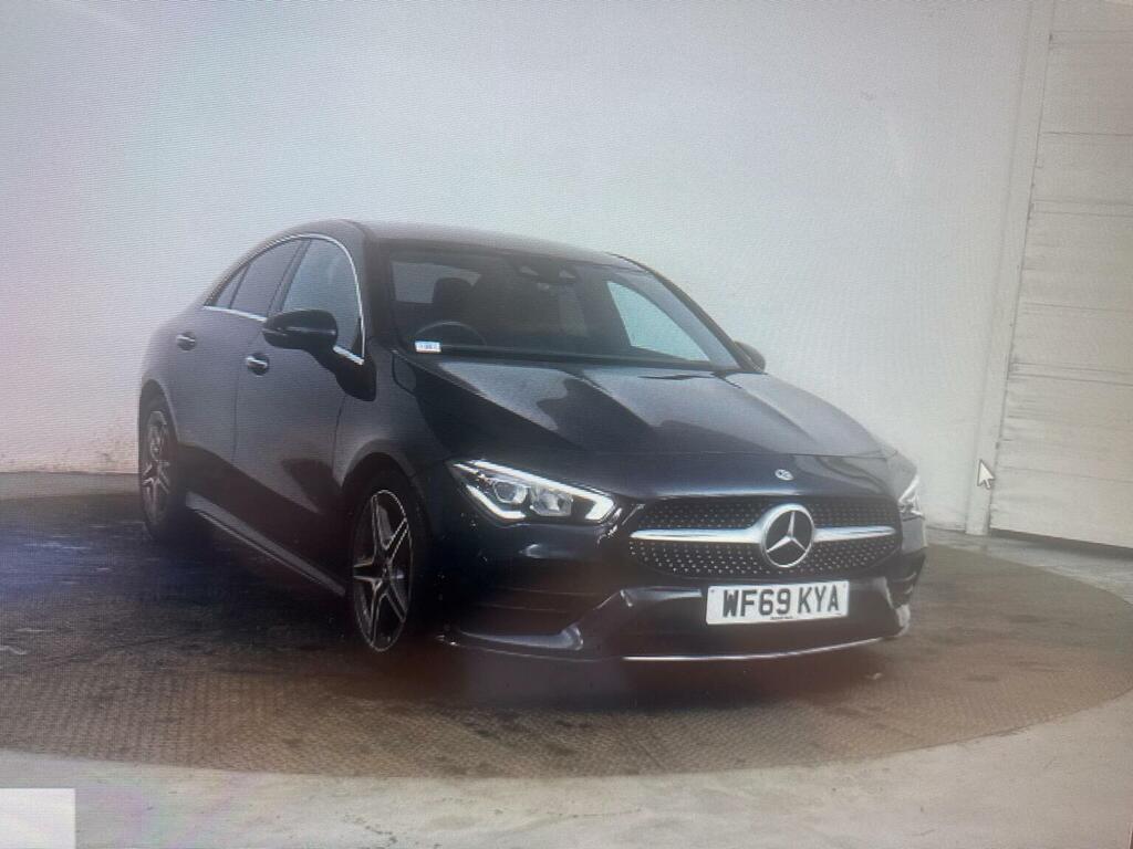 Mercedes-Benz CLA Class 1.3 Cla180 Amg Line Premium Coupe 7G-dct Euro 6 Black