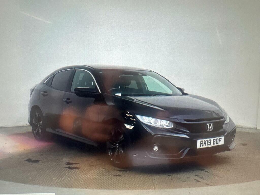 Honda Civic 1.0 Vtec Turbo Sr Euro 6 Ss Black