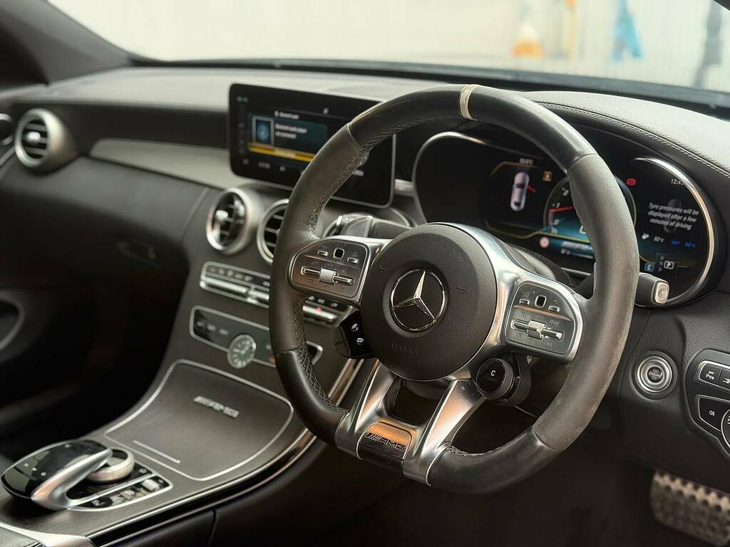 Mercedes-Benz C Class 4.0 C63 V8 Biturbo Amg S Coupe Spds Mct Black #6