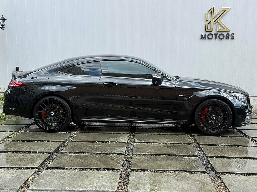 Mercedes-Benz C Class 4.0 C63 V8 Biturbo Amg S Coupe Spds Mct Black #3