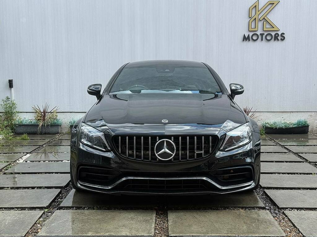 Mercedes-Benz C Class 4.0 C63 V8 Biturbo Amg S Coupe Spds Mct Black #2