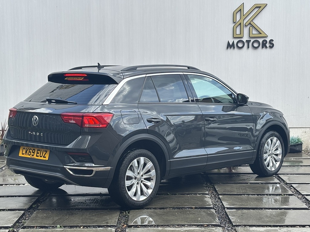 Volkswagen T-Roc 1.5 Tsi Evo Se Grey #7