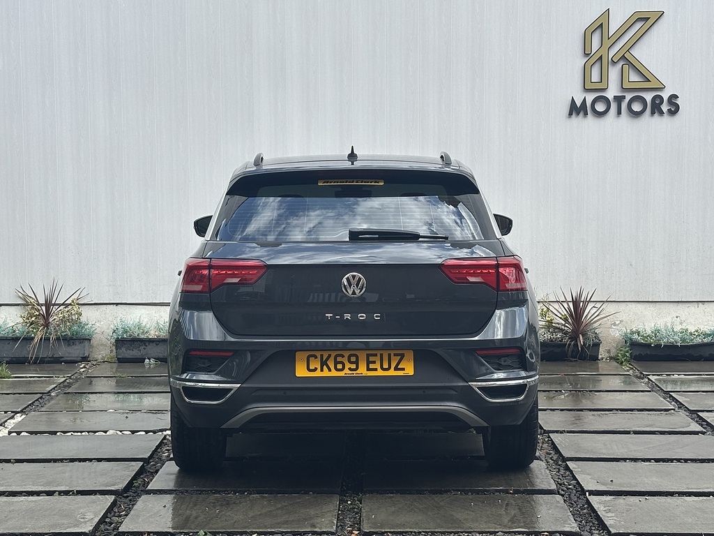 Volkswagen T-Roc 1.5 Tsi Evo Se Grey #8