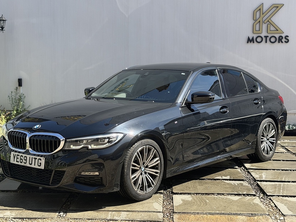 BMW 3 Series 320I M Sport Saloon Black #37