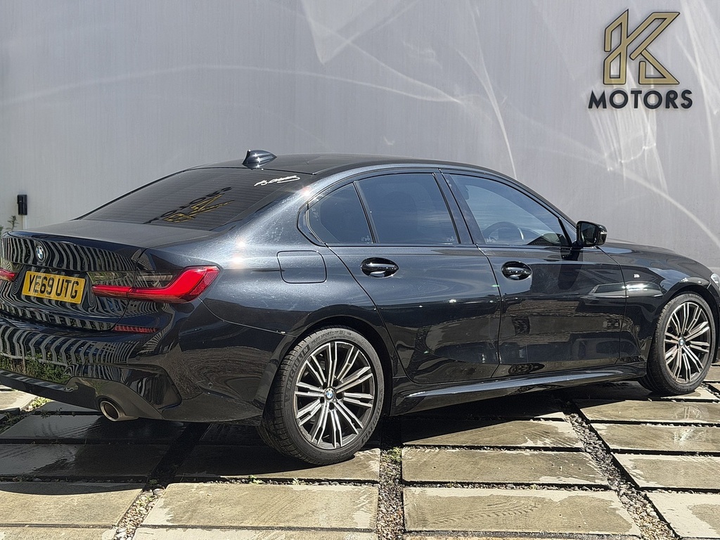 BMW 3 Series 320I M Sport Saloon Black #11