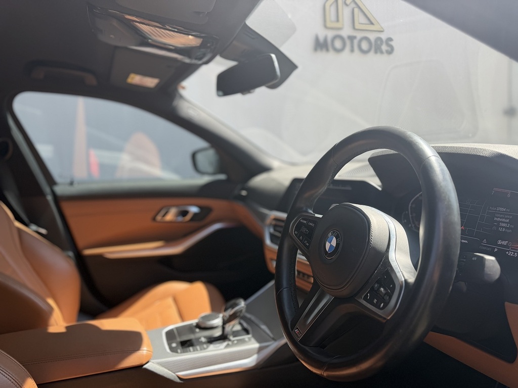 BMW 3 Series 320I M Sport Saloon Black #5