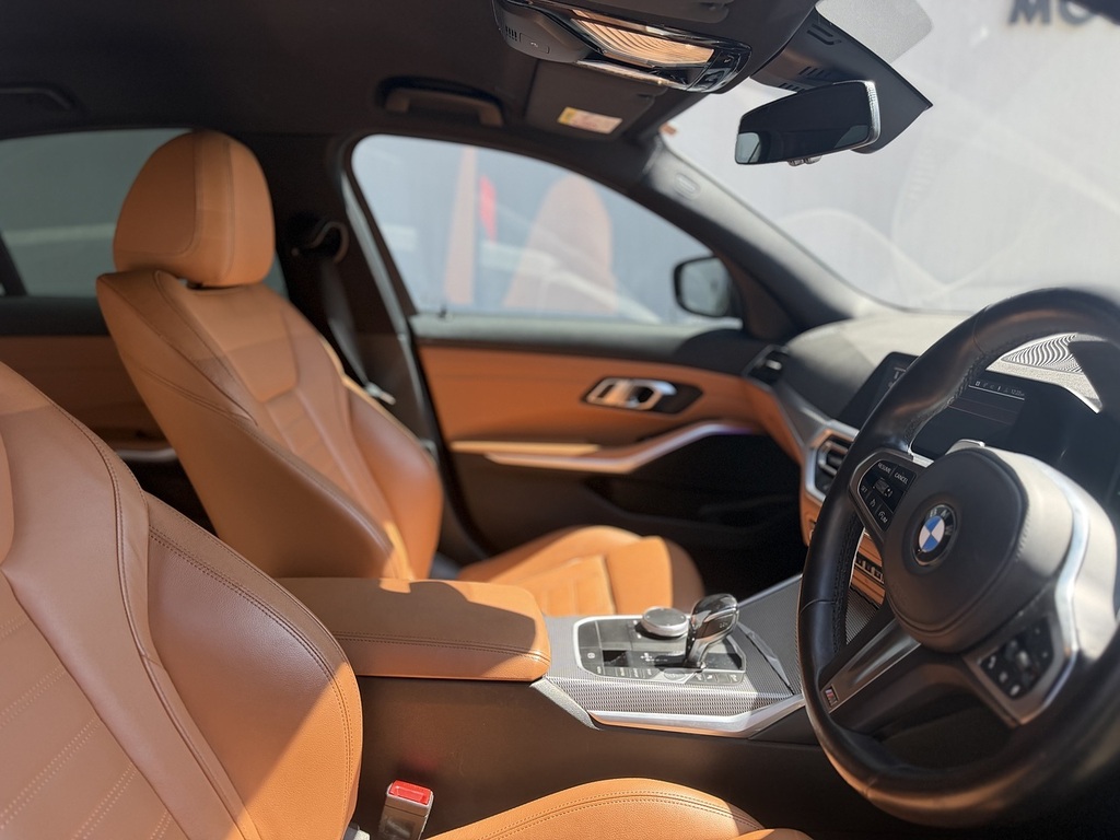 BMW 3 Series 320I M Sport Saloon Black #6