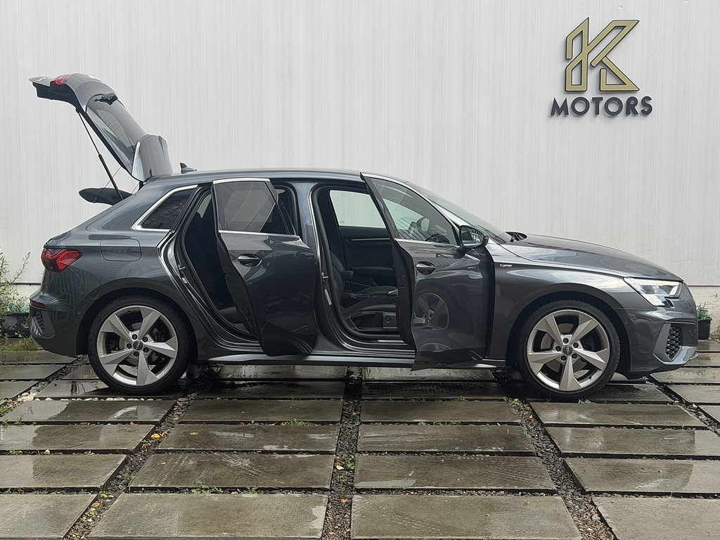 Audi A3 1.5 Tfsi 35 S Line Sportback S Tronic E Grey #4