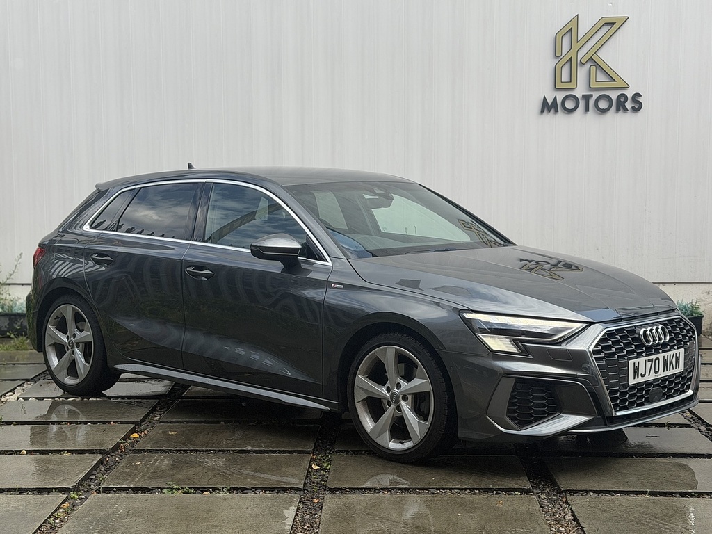 Audi A3 1.5 Tfsi 35 S Line Sportback S Tronic E Grey