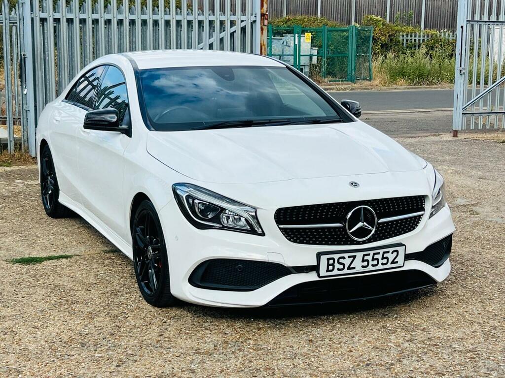 Mercedes-Benz CLA Class Saloon 2.1 Cla200d Amg Line Coupe Euro 6 Ss White #5