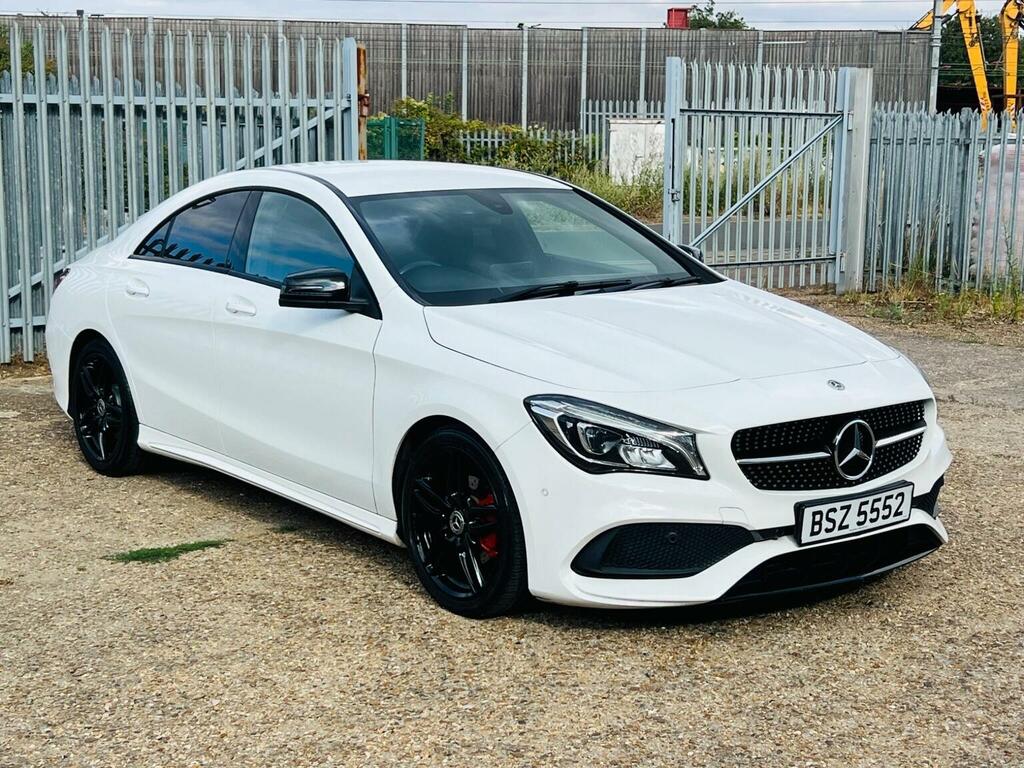Mercedes-Benz CLA Class Saloon 2.1 Cla200d Amg Line Coupe Euro 6 Ss White #4