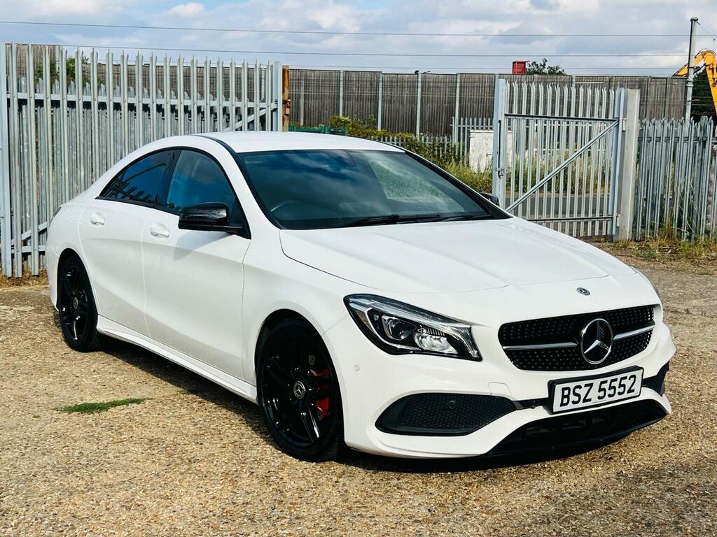 Mercedes-Benz CLA Class Saloon 2.1 Cla200d Amg Line Coupe Euro 6 Ss White