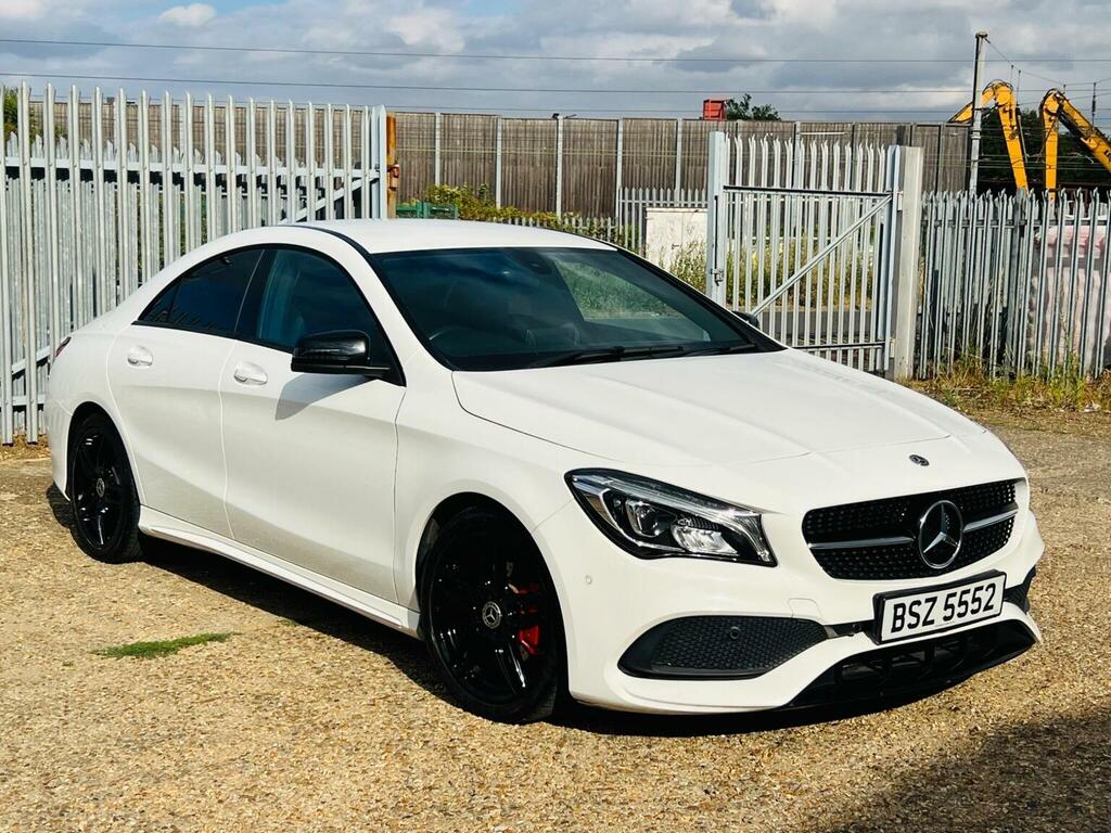 Mercedes-Benz CLA Class Saloon 2.1 Cla200d Amg Line Coupe Euro 6 Ss White #3
