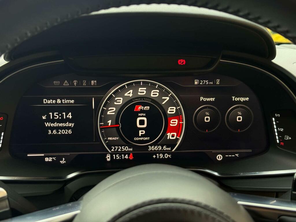 Audi R8 Coup V10 Plus 5.2 Fsi Quattro 610 Ps S Tronic White #50