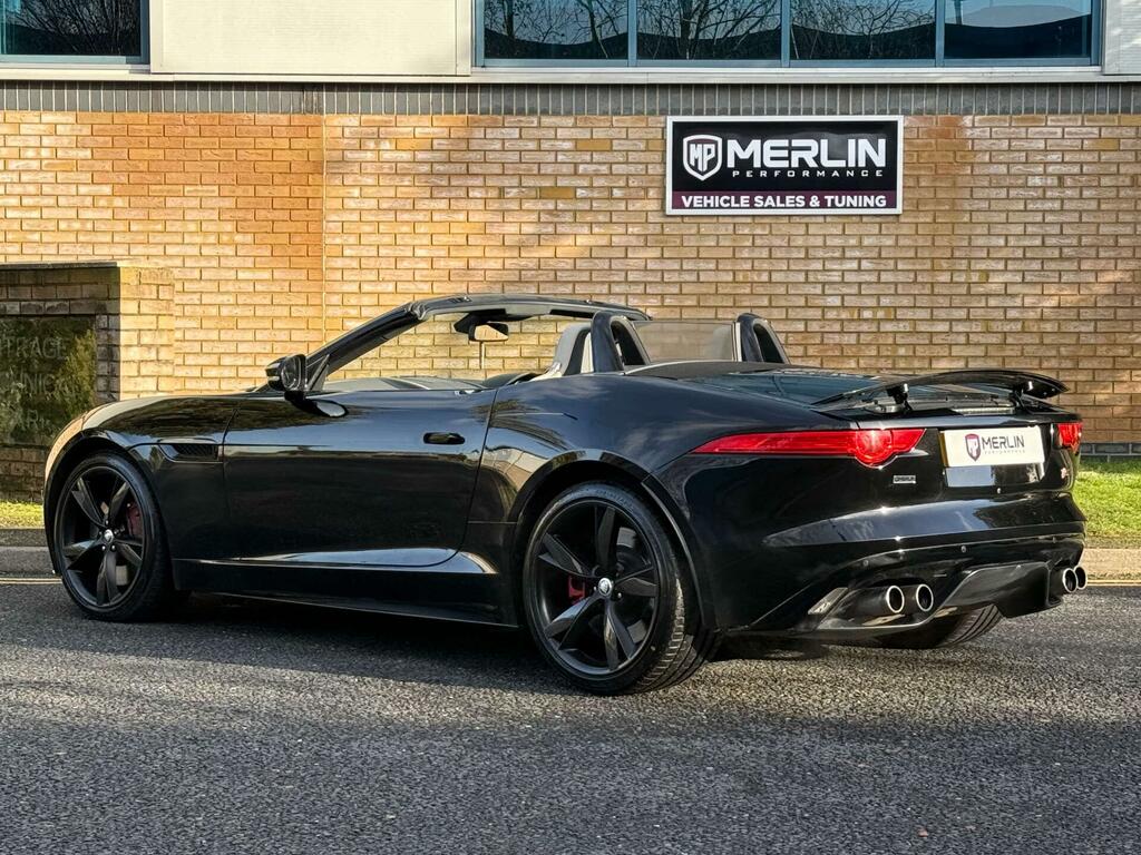 Jaguar F-Type S Black #4