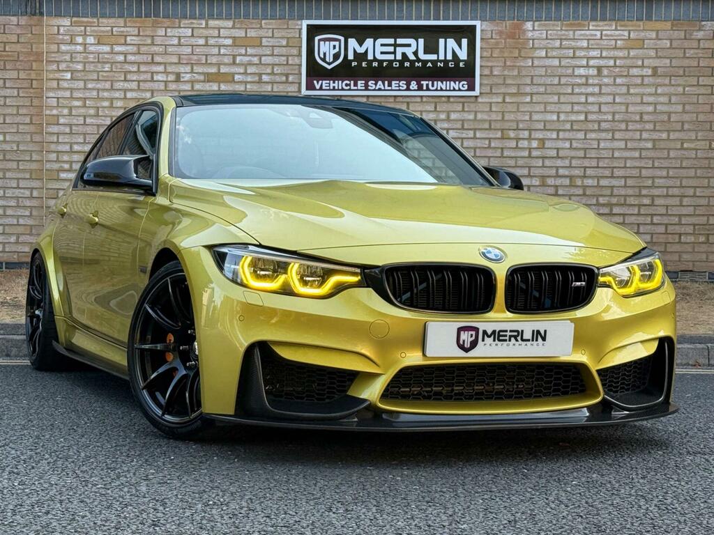 BMW M3 Competition Yellow