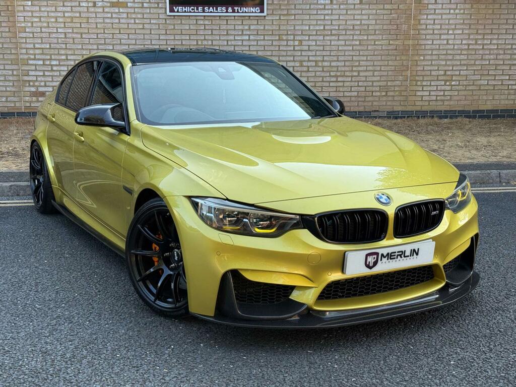 BMW M3 Competition Yellow #6