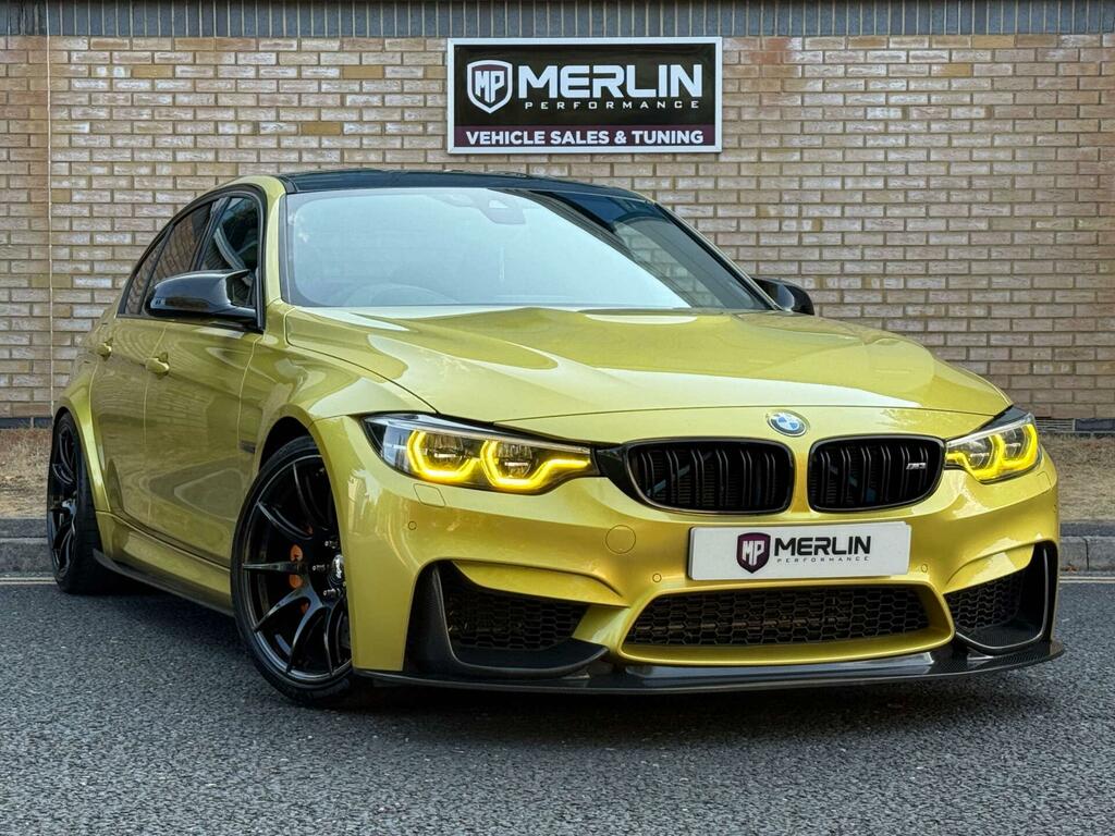 BMW M3 Competition Yellow #5
