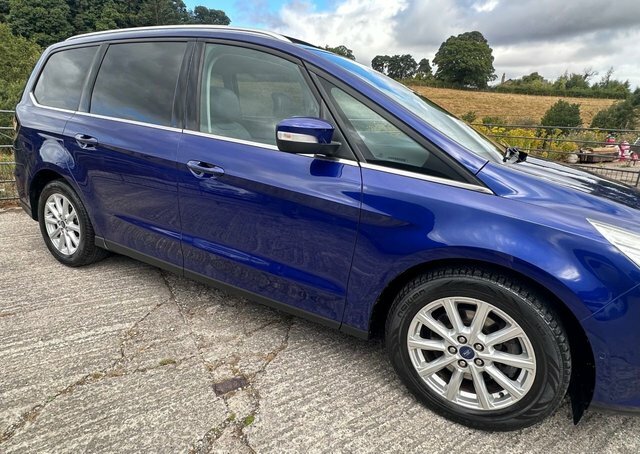 Ford Galaxy Tdci Titanium X Mpv Blue #5