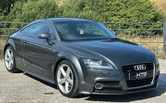 Audi TT Tdi S Line Coupe Grey #4