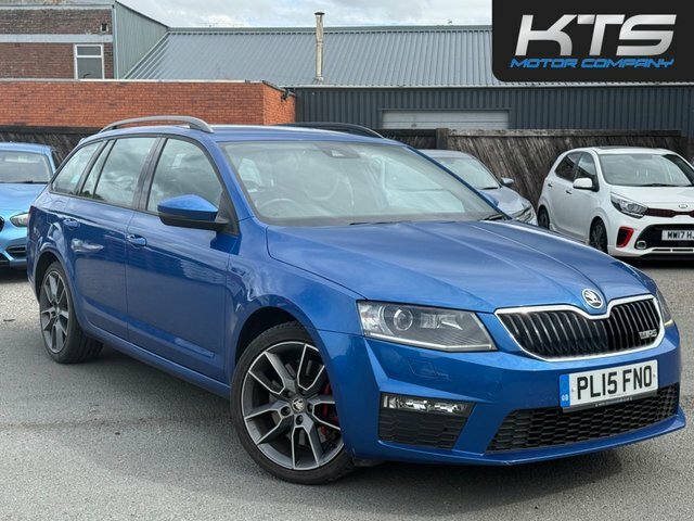 Skoda Octavia Tdi Vrs Estate Blue